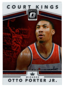 Otto Porter Jr. - Washington Wizards - Court Kings (NBA Basketball Card) 2017-18 Donruss Optic # 39 Mint