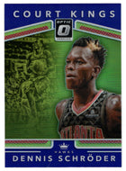 Dennis Schroder - Atlanta Hawks - Court Kings - Purple (NBA Basketball Card) 2017-18 Donruss Optic # 9 Mint