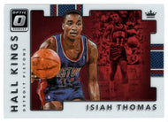 Isiah Thomas - Detroit Pistons - Hall Kings (NBA Basketball Card) 2017-18 Donruss Optic # 11 Mint