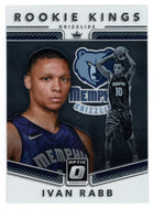 Ivan Rabb - Memphis Grizzlies - Rookie Kings (NBA Basketball Card) 2017-18 Donruss Optic # 7 Mint