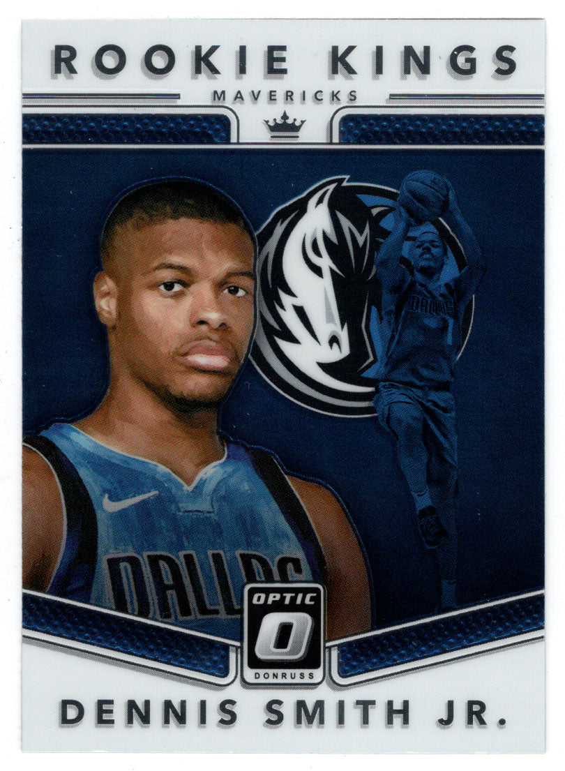 Dennis Smith Jr. - Dallas Mavericks - Rookie Kings (NBA Basketball Card) 2017-18 Donruss Optic # 9 Mint