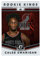 Caleb Swanigan - Portland Trail Blazers - Rookie Kings (NBA Basketball Card) 2017-18 Donruss Optic # 15 Mint