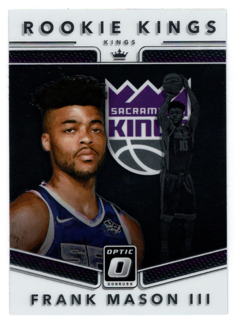 Frank Mason III - Sacramento Kings - Rookie Kings (NBA Basketball Card) 2017-18 Donruss Optic # 28 Mint