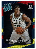 Guerschon Yabusele - Boston Celtics - Rated Rookie - Yellow/Red (NBA Basketball Card) 2017-18 Donruss Optic # 154 Mint