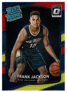 Frank Jackson - New Orleans Pelicans - Rated Rookie - Yellow/Red (NBA Basketball Card) 2017-18 Donruss Optic # 170 Mint