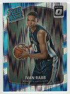 Ivan Rabb - Memphis Grizzlies - Shock Flash (NBA Basketball Card) 2017-18 Donruss Optic # 156 Mint
