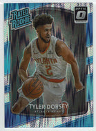 Tyler Dorsey - Atlanta Hawks - Shock Flash (NBA Basketball Card) 2017-18 Donruss Optic # 157 Mint