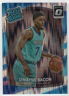 Dwayne Bacon - Charlotte Hornets - Shock Flash (NBA Basketball Card) 2017-18 Donruss Optic # 161 Mint