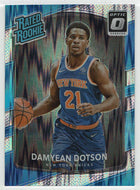 Damyean Dotson - New York Knicks - Shock Flash (NBA Basketball Card) 2017-18 Donruss Optic # 166 Mint