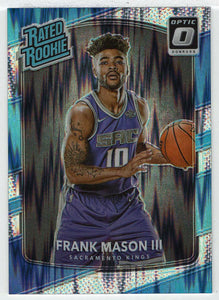 Frank Mason III - Sacramento Kings - Shock Flash (NBA Basketball Card) 2017-18 Donruss Optic # 167 Mint