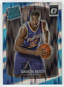 Davon Reed - Phoenix Suns - Shock Flash (NBA Basketball Card) 2017-18 Donruss Optic # 169 Mint