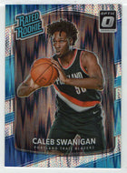 Caleb Swanigan - Portland Trail Blazers - Shock Flash (NBA Basketball Card) 2017-18 Donruss Optic # 175 Mint