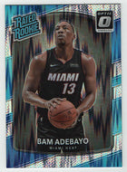 Bam Adebayo - Miami Heat - Shock Flash (NBA Basketball Card) 2017-18 Donruss Optic # 187 Mint