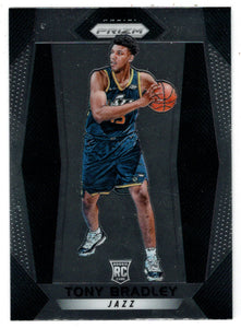 Tony Bradley RC - Utah Jazz (NBA Basketball Card) 2017-18 Panini Prizm # 118 Mint