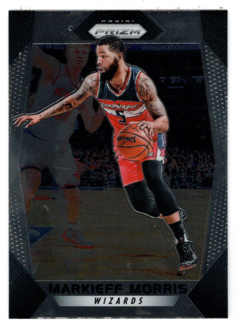 Markieff Morris - Washington Wizards (NBA Basketball Card) 2017-18 Panini Prizm # 135 Mint