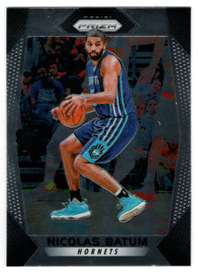 Nicolas Batum - Charlotte Hornets (NBA Basketball Card) 2017-18 Panini Prizm # 236 Mint