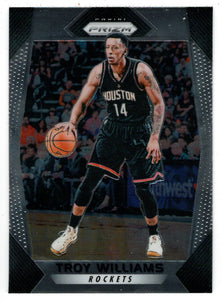 Troy Williams RC - Houston Rockets (NBA Basketball Card) 2017-18 Panini Prizm # 259 Mint