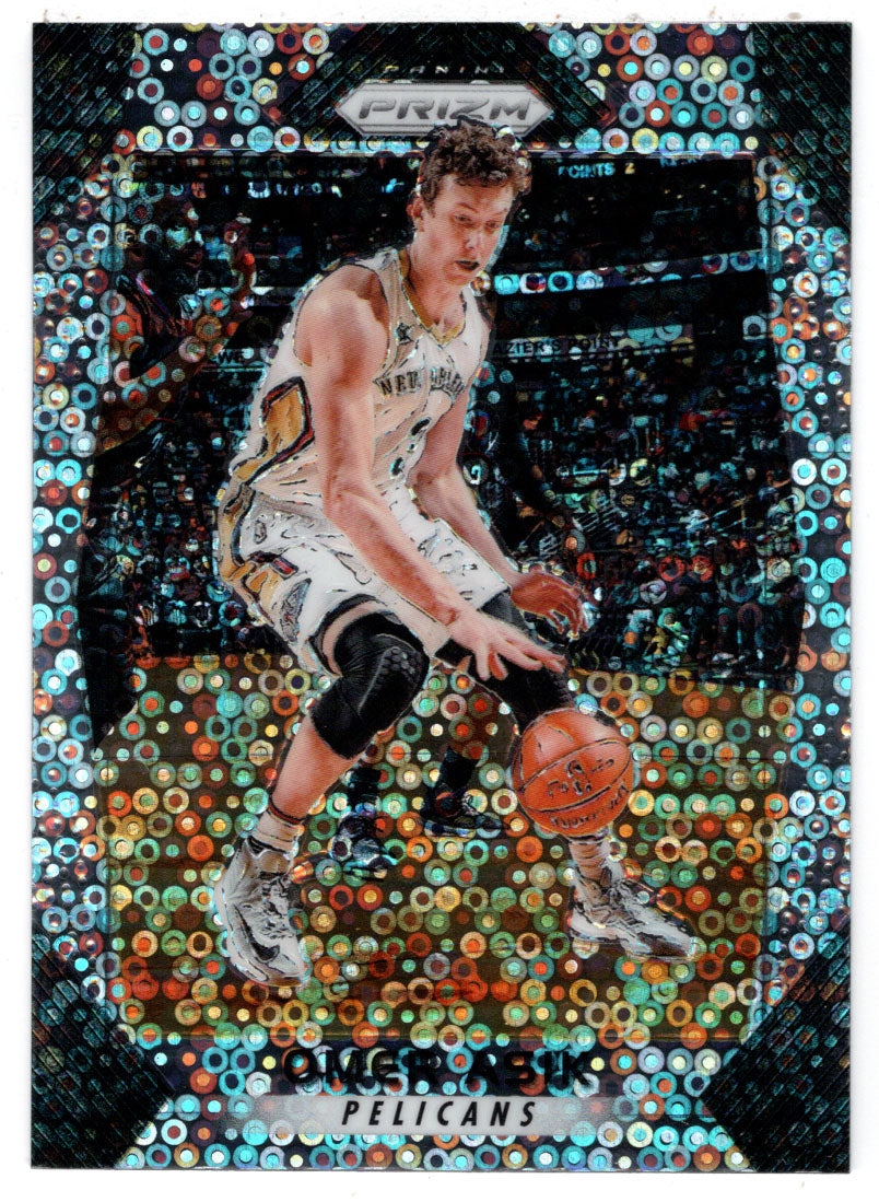 Omer Asik - New Orleans Pelicans - Prizms Fast Break (NBA Basketball Card) 2017-18 Panini Prizm # 129 Mint