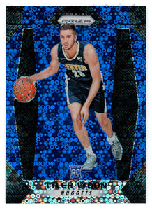 Tyler Lydon 35/175 - Denver Nuggets - BLUE Prizms Fast Break (NBA Basketball Card) 2017-18 Panini Prizm # 168 Mint