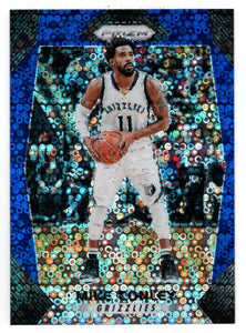 Mike Conley 59/175 - Memphis Grizzlies - BLUE Prizms Fast Break (NBA Basketball Card) 2017-18 Panini Prizm # 201 Mint