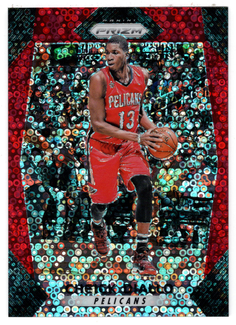 Cheick Diallo 93/125 - New Orleans Pelicans - RED Prizms Fast Break (NBA Basketball Card) 2017-18 Panini Prizm # 126 Mint
