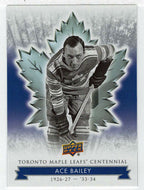 Ace Bailey (NHL Hockey Card) 2017-18 Upper Deck Toronto Maple Leafs Centennial # 2 Mint