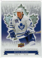 Bryan Berard (NHL Hockey Card) 2017-18 Upper Deck Toronto Maple Leafs Centennial # 16 Mint
