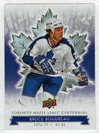 Bruce Boudreau (NHL Hockey Card) 2017-18 Upper Deck Toronto Maple Leafs Centennial # 21 Mint