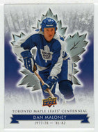 Dan Maloney (NHL Hockey Card) 2017-18 Upper Deck Toronto Maple Leafs Centennial # 32 Mint