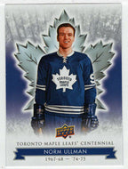Norm Ullman (NHL Hockey Card) 2017-18 Upper Deck Toronto Maple Leafs Centennial # 41 Mint