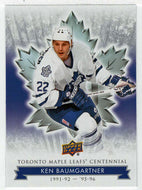 Ken Baumgartner (NHL Hockey Card) 2017-18 Upper Deck Toronto Maple Leafs Centennial # 42 Mint