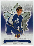 Jim Dorey (NHL Hockey Card) 2017-18 Upper Deck Toronto Maple Leafs Centennial # 56 Mint