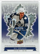 Bill Derlago (NHL Hockey Card) 2017-18 Upper Deck Toronto Maple Leafs Centennial # 65 Mint