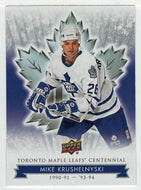 Mike Krushelnyski (NHL Hockey Card) 2017-18 Upper Deck Toronto Maple Leafs Centennial # 74 Mint