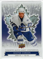 Shayne Corson (NHL Hockey Card) 2017-18 Upper Deck Toronto Maple Leafs Centennial # 81 Mint