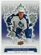 Miroslav Frycer (NHL Hockey Card) 2017-18 Upper Deck Toronto Maple Leafs Centennial # 84 Mint