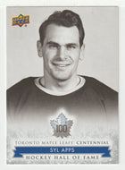 Syl Apps - Hall of Fame (NHL Hockey Card) 2017-18 Upper Deck Toronto Maple Leafs Centennial # 152 Mint
