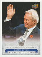 Darryl Sittler - Hall of Fame (NHL Hockey Card) 2017-18 Upper Deck Toronto Maple Leafs Centennial # 163 Mint