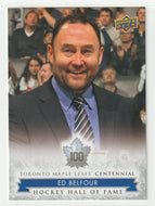Ed Belfour - Hall of Fame (NHL Hockey Card) 2017-18 Upper Deck Toronto Maple Leafs Centennial # 168 Mint