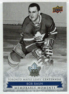 Bob Baun - Memorable Moments (NHL Hockey Card) 2017-18 Upper Deck Toronto Maple Leafs Centennial # 177 Mint