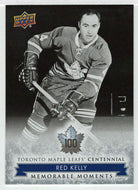 Red Kelly - Memorable Moments (NHL Hockey Card) 2017-18 Upper Deck Toronto Maple Leafs Centennial # 179 Mint