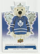 Carlton - Team Mascot - Die Cuts (NHL Hockey Card) 2017-18 Upper Deck Toronto Maple Leafs Centennial # 100 Mint