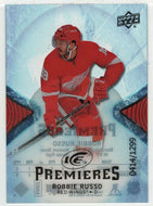 Robbie Russo 414/1299 RC - Detroit Red Wings (NHL Hockey Card) 2017-18 Upper Deck Ice # 103 Mint