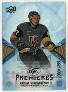 Vadim Shipachyov 1083/1299 RC - Vegas Golden Knights (NHL Hockey Card) 2017-18 Upper Deck Ice # 112 Mint