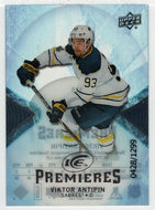Viktor Antipin 428/1299 RC - Buffalo Sabres (NHL Hockey Card) 2017-18 Upper Deck Ice # 115 Mint