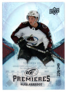 Alex Kerfoot 229/249 RC - Colorado Avalanche (NHL Hockey Card) 2017-18 Upper Deck Ice # 177 Mint