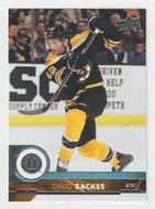 David Backes - Boston Bruins (NHL Hockey Card) 2017-18 Upper Deck # 15 Mint