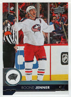 Boone Jenner - Columbus Blue Jackets (NHL Hockey Card) 2017-18 Upper Deck # 57 Mint