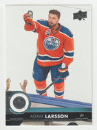 Adam Larsson - Edmonton Oilers (NHL Hockey Card) 2017-18 Upper Deck # 72 Mint