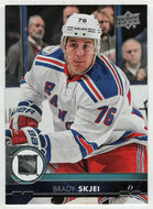 Brady Skjei - New York Rangers (NHL Hockey Card) 2017-18 Upper Deck # 126 Mint